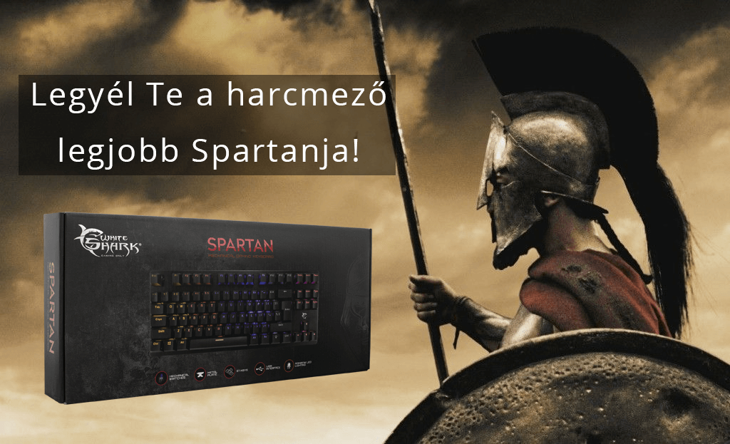 White Shark Spartan - Amivel Te leszel a mezőny legjobb játékosa