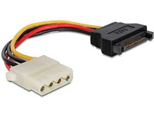 Gembird CC-SATA-PS-M SATA - Molex tápkábel