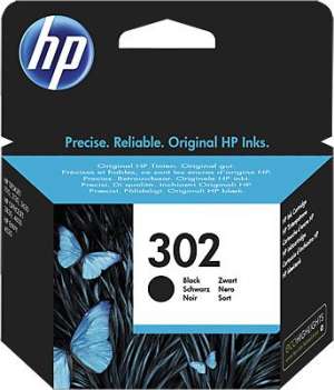 HP 302 Fekete Eredeti Tintapatron