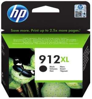 HP 912XL Fekete eredeti tintapatron