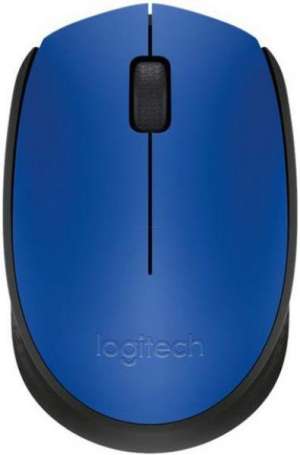 Logitech M171 Vezeték nélküli egér Kék