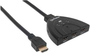 Manhattan 4K 3-Port HDMI Switch