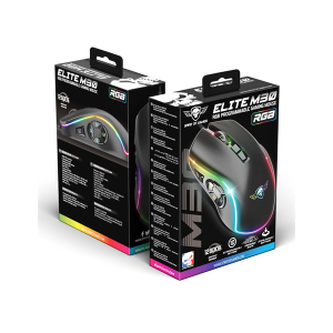 Spirit of Gamer ELITE-M30 Gaming Egér, Fekete