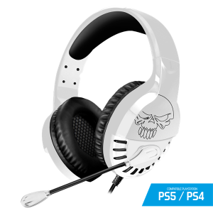 Spirit of Gamer PRO-H3 Playstation PS4, PS5 Mikrofonos Gamer Fejhallgató, Fehér