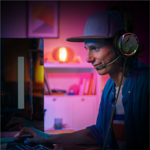 Spirit of Gamer PRO-H7 MultiPlatform Mikrofonos Gamer Fejhallgató