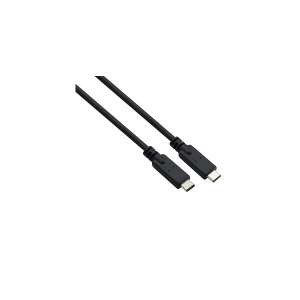 VCOM USB 3.1 TYPE-C - USB3.1 TYPE-C Összekötő kábel 1m, Fekete