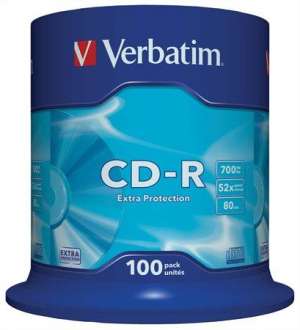 Verbatim DataLife CD-R lemez Hengerdoboz 100db