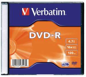 VERBATIM DVD-R lemez