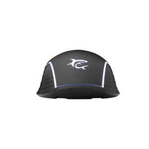 WHITE SHARK AZARAH GAMING EGÉR,FEKETE, 6400DPI, RGB, gumírozott borítás, szoftverrel, 7 gomb