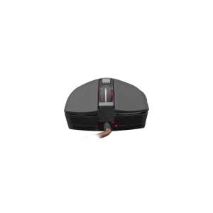 White Shark Cyrus gamer egér, fekete, 3200 DPI, 4 háttérszín