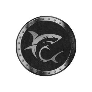 White Shark Minotaur játék egérpad, kerek 250 mm átmérő, csúszásmentes talp