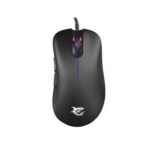 White Shark Sagramore gamer egér, 7000 DPI, RGB, Fekete
