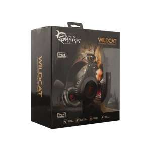WHITE SHARK WILDCAT GAMER FEJHALLGATÓ MIKROFONNAL